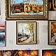  Осень в Питере городской пейзаж маслом. Картины. Картины настроения Василия Черных (kartiny-nastroeniya-vasiliya-chernyh). Ярмарка Мастеров.  Фото №5