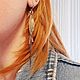 Серьги ассиметричные "Рыбки". Серьги классические. RUM JEWELRY - чудные украшения. Ярмарка Мастеров.  Фото №5