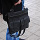 Stylish men's Python leather bag. Men\'s bag. exotiqpython. Online shopping on My Livemaster.  Фото №2