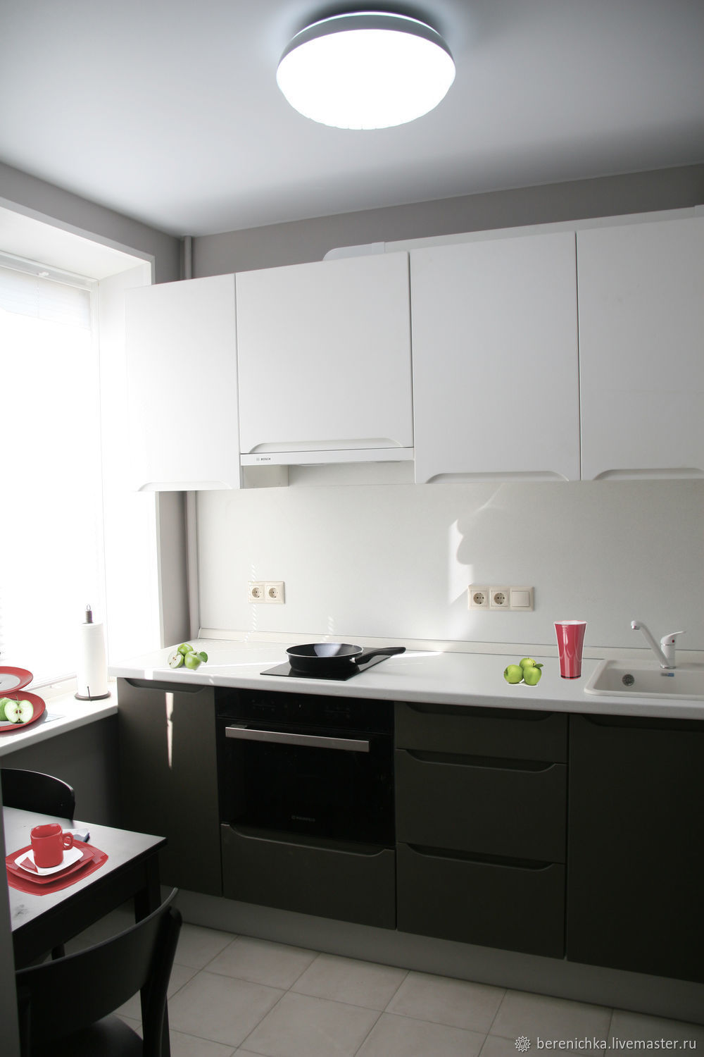 Белая Кухня В Хрущевке Фото