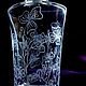 Заказать Флакон до 10мл lux "Ассорти1" ручная алмазная гравировка. art on glass (maarysa). Ярмарка Мастеров. . Флаконы Фото №3
