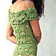 Crochet dress,a decollete,a graduation party,a fashionable dress,a vin, Dresses, St. Petersburg,  Фото №1