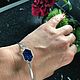 Blue quartz bracelet, Holland. Vintage bracelets. Dutch West - Indian Company. My Livemaster. Фото №4