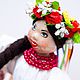 Кукла на чайник Украиночка. . Алексеева Татьяна. Интернет-магазин Ярмарка Мастеров.  Фото №2
