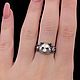 Кольцо Панда. Кольца. AlexFox Jewelry. Ярмарка Мастеров.  Фото №6