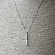 Винтаж: РЕТРО СТИЛЬ Наталина C^A "Серебряный луч" 925 изящное колье. Колье винтажные. РЕТРО СТИЛЬ Наталина. Ярмарка Мастеров.  Фото №5