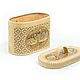 Order Bread box made of birch bark carved ' Swans'. Art.0064. SiberianBirchBark (lukoshko70). Livemaster. . The bins Фото №3