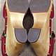 Заказать Винтаж: Продано. Туфли UGG красные на деревянном каблуке. Vintage & Retro. Ярмарка Мастеров. . Обувь винтажная Фото №3