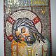 Заказать  Иисус Христос "Царь Славы". Ольга (mosaic-icon). Ярмарка Мастеров. . Иконы Фото №3