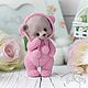 3D Silicone shape ' Teddy bear in overalls'. Copyright, Form, Vladivostok,  Фото №1