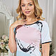T-Shirt 'Abstraction'. T-shirts. Designer clothing Olesya Masyutina. My Livemaster. Фото №6