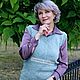 Шерстяные жилеты  унисекс " Теплая классика ". Жилеты мужские. Наталья  Пуховая Мастерская (puhovyiy-master). Ярмарка Мастеров.  Фото №14