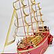 Корабль из конфет "Морской рубин" подарок презент, Композиции, Пушкино,  Фото №1