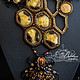 Honey bee necklace. Necklace. N_Belokon_jewelry. My Livemaster. Фото №6
