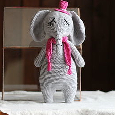 Куклы и игрушки ручной работы. Ярмарка Мастеров - ручная работа Слон. Handmade.