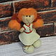 Order Felted doll ginger. Felted toys - WoolenTone. Livemaster. . Felted Toy Фото №3