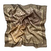 Шёлковый платок «Гумилёв-Африка»