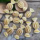 "Конфетка" елочная игрушка из дерева (ручная роспись), Елочные игрушки, Москва,  Фото №1