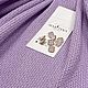 Заказать Фактурный трикотаж Missoni. Цвет нежно-сиреневый. Mariteks  Итальянские  ткани. Ярмарка Мастеров. . Ткани Фото №3
