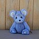 Mouse made of natural mink fur, Teddy Toys, Horde,  Фото №1