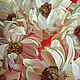 Painting 'White peonies on a red background' Oil on canvas 60h80cm, Pictures, Moscow,  Фото №1