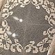 Салфетка цвета топленого молока, 69х67см, хлопок. Салфетки. Юлия Поушева. Ярмарка Мастеров.  Фото №5