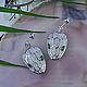 Винтаж: Серьги Bvlgari голова змеи с фианитами из серебра. Серьги винтажные. Винтажные украшения и аксессуары.. Интернет-магазин Ярмарка Мастеров.  Фото №2