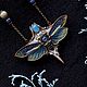 Necklace 'Lystra lanata' modern, insects. Necklace. House Of The Moon Dew. My Livemaster. Фото №4