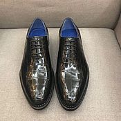 Обувь ручной работы handmade. Livemaster - original item Men`s shoes, classic, crocodile leather.. Handmade.