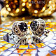 Cufflinks: Ferhat Maxi. color: Black diamond. Black cufflinks. Cuff Links. LADY-LIZA jewelry shop. My Livemaster. Фото №4