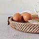 Заказать Плетёный поднос. Cozy basket. Ярмарка Мастеров. . Подносы Фото №3