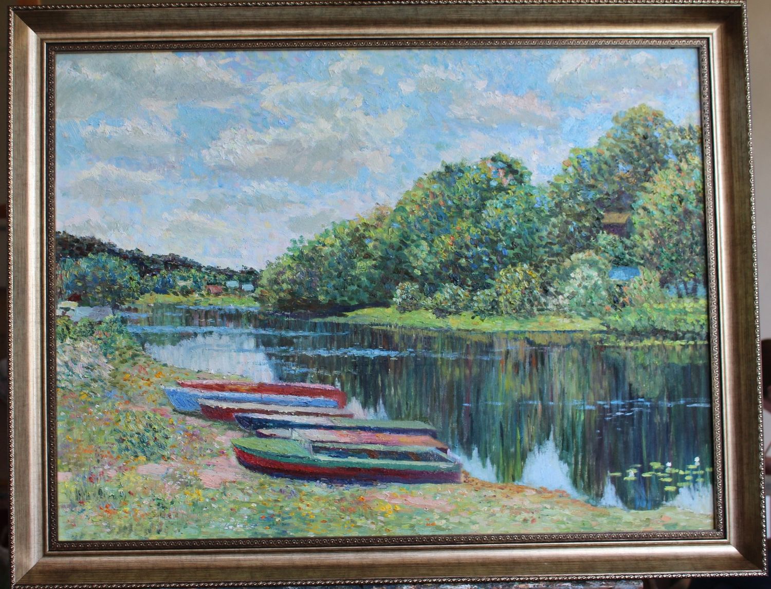 Дипломная работа.

Холст, масло. 
