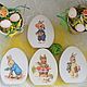 Order Interior eggs, spring, Easter. Klukva ( decoupage). Livemaster. . Eggs Фото №3