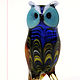 Сова Улула. Статуэтки. Мастерская Animals in Glass. Ярмарка Мастеров.  Фото №6