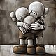Картины в современном стиле Kaws Современное искусство. Картины. Картины маслом на заказ Оригинальные. Интернет-магазин Ярмарка Мастеров.  Фото №2