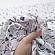 Хлопок лен портной 2000899223434. Ткани. БАРХАТ Итальянские ткани (barhat-tkani). Ярмарка Мастеров.  Фото №4