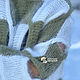 Джемпер лоскутный в стиле бохо " Crazy knitting ". Джемперы. Наталья  Пуховая Мастерская (puhovyiy-master). Ярмарка Мастеров.  Фото №13