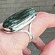 Кольцо с Серафинитом серебро 925. Кольца. Jeweller -Danil. Ярмарка Мастеров.  Фото №9