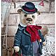 Том мишка в технике тедди. Мишки Тедди. Татьяна Корчикова teddy & dolls. Ярмарка Мастеров.  Фото №7