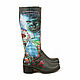 Order Women's boots 'Heroes of Lewis Carroll'. Pelle Volare. Livemaster. . High Boots Фото №3