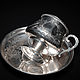 Cup: Coffee pair silver. Mugs and cups. antiqueb (antiqueb). Online shopping on My Livemaster.  Фото №2