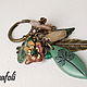 Keychain with pendants made of stones, Key chain, Moscow,  Фото №1