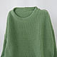 Jerseys: Large knit elongated sweater. Sweaters. stylish things. My Livemaster. Фото №5