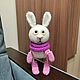 Интерьерная игрушка ручной работы для детей зайчик, Прикольные подарки, Калуга,  Фото №1