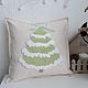Decorative Christmas Tree Pillow. Pillow. Bunniess and friends (toys-for-kids). My Livemaster. Фото №4