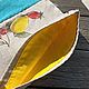 Мешочек для трав, хлеба, сухофруктов. Лимончик и ягодки. Роспись. Мешочки. Художник Наталья Мигурская. Ярмарка Мастеров.  Фото №4