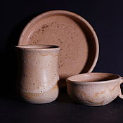 Посуда handmade. Livemaster - original item Sets of dishes “The colors of Brazilian sand”. Handmade.