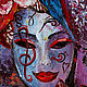 Painting Carnival Mask Oil Painting Gift to a Woman. Pictures. Svetlana Samsonova. My Livemaster. Фото №5