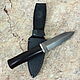 Knife 'Highlander-1' dagger h12mf hornbeam. Knives. Artesaos e Fortuna. My Livemaster. Фото №6