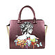 Medium tote bag'Butterflies'. Classic Bag. Pelle Volare. Online shopping on My Livemaster.  Фото №2